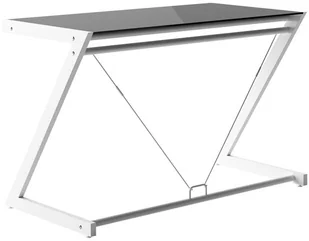 Unique Biurko DD Z-Line Desk Plus chromowany biały - Biurka gamingowe - miniaturka - grafika 5