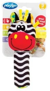 Playgro Chwytak-piszczałka Zebra 40116 - Maskotki i pluszaki - miniaturka - grafika 2