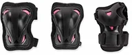 Ochraniacze - Rollerblade Damskie łyżworolki Gear W 3 Pack Protective, Black/Raspberry, L - miniaturka - grafika 1