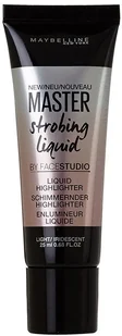 Maybelline Master Strobing Liquid rozświetlacz w płynie 100 Light 25ml - Pudry do twarzy - miniaturka - grafika 5
