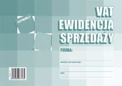 Druki akcydensowe - Emeko Tomecki I Płaczek S.k.a Druk Ewidencja sprzedaży VAT A5 - miniaturka - grafika 1