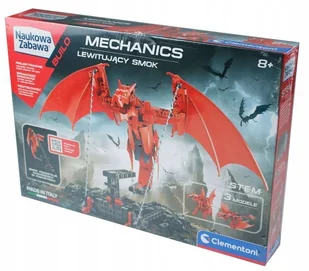 CLEMENTONI Laboratorium Mechaniki Smok 50706 - Zabawki konstrukcyjne - miniaturka - grafika 4