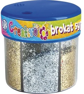 Astra Brokat sypki ASTRA 50g. srebrny / złoty - Pasmanteria - miniaturka - grafika 5