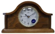 Zegary - Adler Zegar kominkowy kwarcowy drewniany 22129 22129 - miniaturka - grafika 1