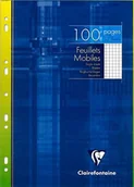 Wkłady do segregatora - Clairefontaine 1731 °C wkłady do kołonotatnika DIN A4 (francuska linie, 50 kartek, 210 X 297 MM) Biały, biały 50 arkuszy 1732C - miniaturka - grafika 1