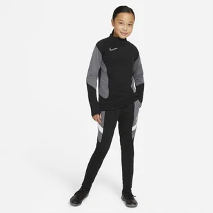 Nike Dzianinowy strój piłkarski dla dużych dzieci Dri-FIT Academy - Czerń CW3621-013 - Piłka nożna - miniaturka - grafika 3