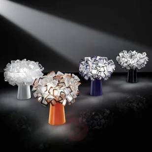 Slamp Bajecznie piękna lampa stołowa CLIZIA, opalowa - Lampy stojące - miniaturka - grafika 3