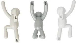 Umbra Wieszak ścienny Buddy szaro biały by 318165-023 - Wieszaki i stojaki - miniaturka - grafika 6