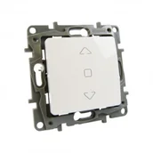 Wyłączniki światła i elektryczne - Legrand Przycisk sterowania roletami Niloe 764512 8199 764512 - miniaturka - grafika 1