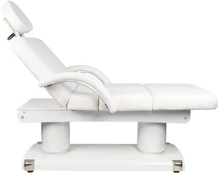 AZZURRO Spa leżanka kosmetyczna azzurro 838a 4 siln. biała podgrzewana P132034 - Fotele kosmetyczne - miniaturka - grafika 4