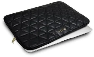 Guess Guess Sleeve GUCS13QLBK 13" czarny /black Quilted hurtel-62764-0 - Części i akcesoria do laptopów - miniaturka - grafika 4