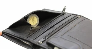 BAG Street Portfel Męski Skórzany Skóra Naturalna Duży Pionowy Bez Zapięcia Zapinka Wewnątrz Dwa Skrzydełka Pionowy Suwak 575 C - Portfele - miniaturka - grafika 5