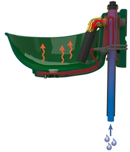 Kerbl Miska na wodę, poidło HP20, plastik, 230 V, 222040 Kerbl - Akcesoria do hodowli zwierząt - miniaturka - grafika 5