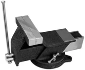 Imadła i ściski - Imadło ślusarskie obrotowe 100MM - miniaturka - grafika 1