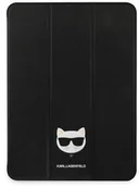 Etui do tabletów - Apple Etui na tablet Karl Lagerfeld Choupette Head Saffiano na iPad Pro 12.9" KLFC12OCHK) Czarne - miniaturka - grafika 1