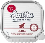 Mokra karma dla kotów - Smilla Veterinary Diet Renal, wołowina - 24 x 100 g - miniaturka - grafika 1