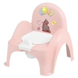 Tega Baby Baby Baby, Nocnik/Krzesełko z pozytywką, Leśna opowieść, Jasnoróżowy - Nocniki - miniaturka - grafika 2