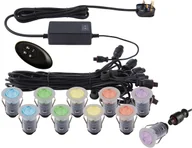 Oprawy, klosze i abażury - Saxby Zestaw 10 lamp IKON PRO RGB 59136 SAXBY 59136/SAX/CUBI - miniaturka - grafika 1
