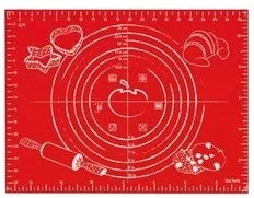 Mastrad MASTRAD STOLNICA SILIKONOWA CZERWONA 30 X 40 CM MA-F50110 - Akcesoria i części AGD - miniaturka - grafika 2