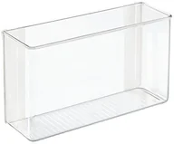 Pojemniki kuchenne - InterDesign Inter wzornictwo 66140eu affixx folii samoprzylepnej deska do zastosowania-organizer, niezwykle silna siła przyczepności, śladów usunąć, duża, przezroczysta 66140 - miniaturka - grafika 1