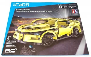 Double Eagle, klocki Technic zdalnie sterowane - Rastar, autko Wyścigowe CaDA C51008W - Klocki - miniaturka - grafika 5