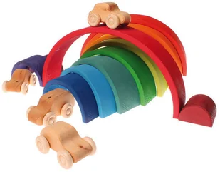 Grimm's Grimm's, kolorowa tęcza, 12 elementów - Łamigłówki - miniaturka - grafika 21