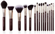 Pędzle do makijażu - Jessup Jessup T283 Zestaw 15 Pędzli Zinfandel 56448-uniw - miniaturka - grafika 1