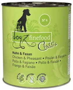 Dogz Finefood N.04 Kurczak I Bażant Puszka 800G - Mokra karma dla psów - miniaturka - grafika 5