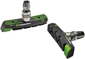 Hamulce rowerowe - Merida Klocki hamulca GREEN V-BRAKE czarno-zielone - miniaturka - grafika 1