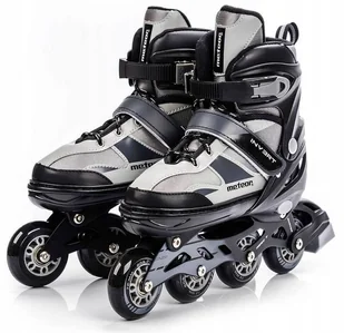 Łyżworolki Regulowane Rolki 30-33 koła kauczukowe - Rolki - miniaturka - grafika 4