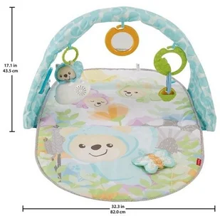 Fisher Price DYW46 Misiowa mata z dźwiękami DYW46 - Maty edukacyjne - miniaturka - grafika 23