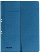 Koszulki na dokumenty - Herlitz Falken oesenhefter z kartonu z recyklingu, niebieski 4014481501006 - miniaturka - grafika 1