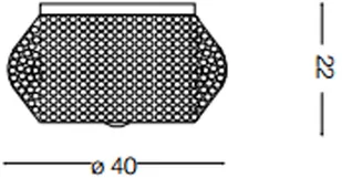 Ideal Lux Lampa Wisząca Pasha Pl6 Cromo 100784 Średnica 40,0 Wys. 22,0 - Lampy sufitowe - miniaturka - grafika 2