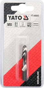 YATO WIERTŁO-GWINTOWNIK M8 HEX YT-44845 - Gwintowniki - miniaturka - grafika 3