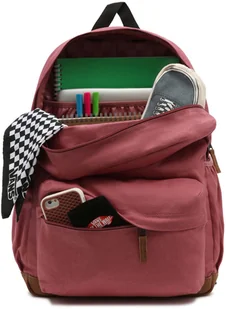 Vans Plecak szkolny Realm Plus - deco rose VN0A34GLYRT1 - Plecaki - miniaturka - grafika 3