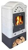 Piece wolnostojące - Ackerman Piec kominkowy K2 KREM 5.7kW - miniaturka - grafika 1