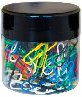 Q-Connect Spinacz 26mm kolo słoik op.100 KF03648 - Spinacze i klipsy do papieru - miniaturka - grafika 3