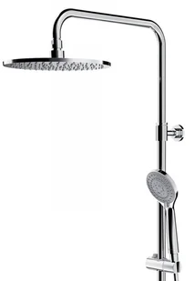 Omnires Y zestaw prysznicowo-wannowy natynkowy termostatyczny chrom Y1234ALCR | - Zestawy prysznicowe - miniaturka - grafika 3