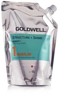Kosmetyki do stylizacji włosów - Goldwell Structure + Shine Agent 1 - 1 Regular Krem zmiękczający - 1 Regular do włosów cienkich lub normalnych 400 g 0000048575 - miniaturka - grafika 1