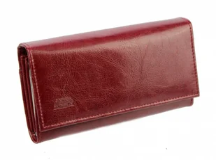 Elkor (PL) Portfel Damski (PL) Długi Klamra Skóra Naturalna EL16 - Portfele - miniaturka - grafika 5