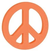 Gryzaki dla dzieci - B.Toys B.Toys: gryzak silikonowy pacyfka Chewy Chews (Pomarańczowy) - miniaturka - grafika 1