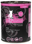 Mokra karma dla kotów - Catz Finefood Purrrr N.119 Wołowina puszka 400g - miniaturka - grafika 1
