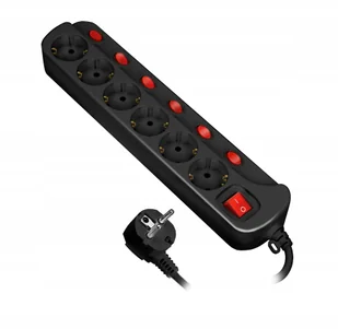 Listwa Zasilająca Przedłużacz Multiswitch Orno 6gn - Listwy zasilające - miniaturka - grafika 2