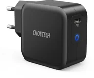 Ładowarki do telefonów - Choetech Choetech ładowarka sieciowa GaN USB Typ C 60W Power Delivery + kabel USB Typ C - USB Typ C 1,8m czarny (Q6006) Q6006 - miniaturka - grafika 1