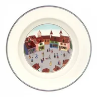 Talerze - Villeroy & Boch Design Naif Talerz głęboki Miasteczko średnica: 21 cm (10-2337-2705) - miniaturka - grafika 1