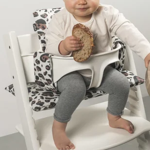 Jollein Poduszka na krzesełko do karmienia, wzór w cętki, brązowa Smits Assen - Krzesełka do karmienia - miniaturka - grafika 2