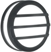 Lampy ogrodowe - Elstead Lighting Elewacyjna LAMPA ścienna ANO 2W zewnętrzna OPRAWA okrągły PLAFON na taras outdoor IP54 grafitowy biały ANO 2W - miniaturka - grafika 1