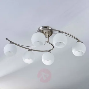 Lampenwelt Lampa sufitowa do jadalni Svean, 6-punktowa - Lampy sufitowe - miniaturka - grafika 4