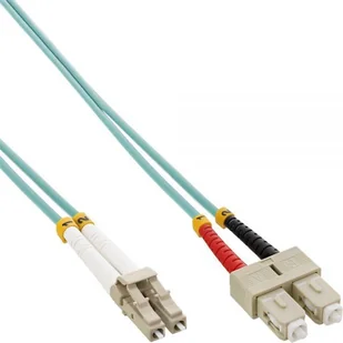 InLine 88638o LWL Duplex Cable (LC/SC, 50/125 m, OM3, 25 m) 88638O - Kable światłowodowe - miniaturka - grafika 3