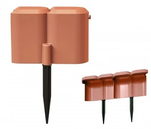 Prosperplast Palisada Snail IPSP-R624 Terakota - Ogrodzenia - miniaturka - grafika 2